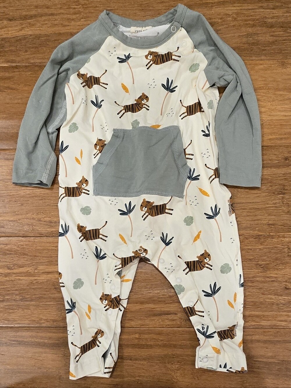 Viverano Baby Snap Playsuit Bodysuit
